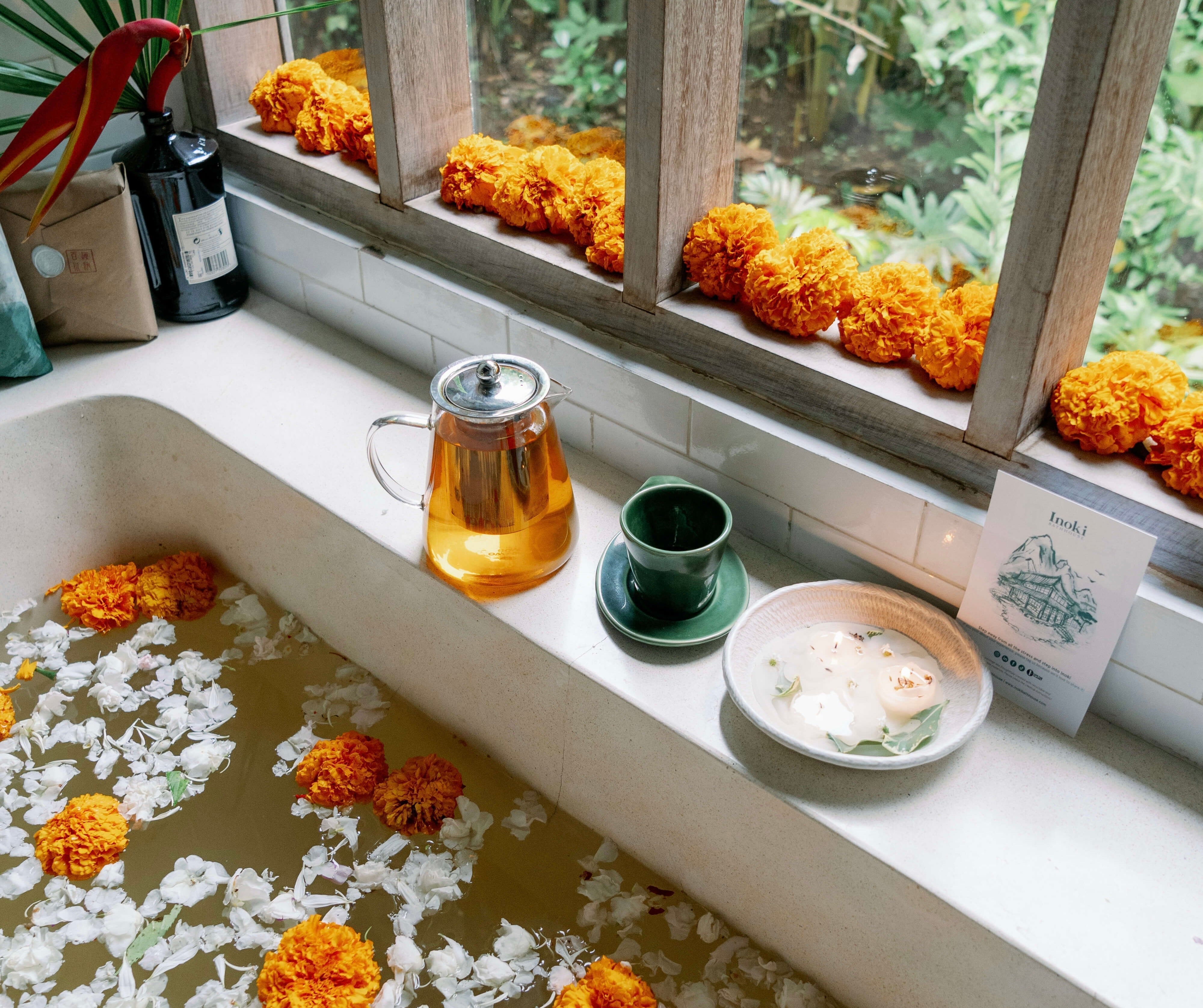 Exhausted? How Herbal Tea Baths Help Conquer Burnout