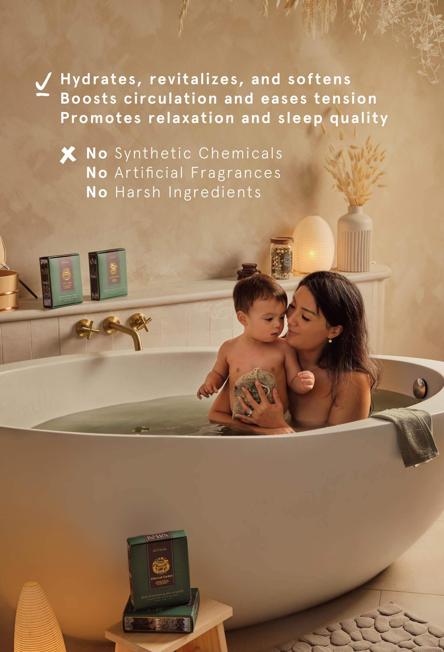 Revitalizing Oasis - Tea Bath Mini Set (3) - Inoki Bathhouse