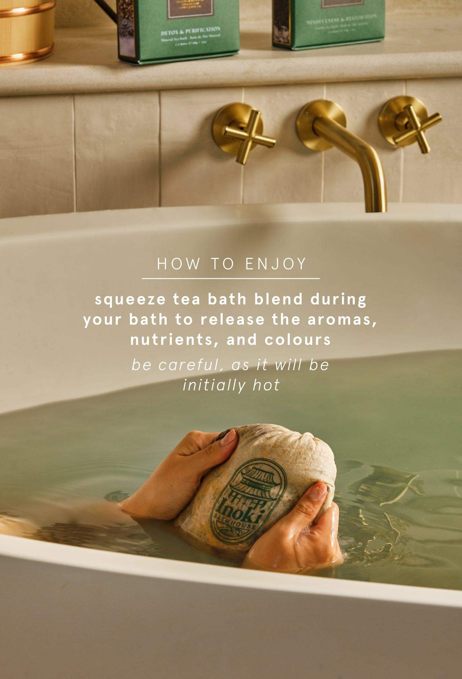 Revitalizing Oasis - Tea Bath Mini Set (3) - Inoki Bathhouse