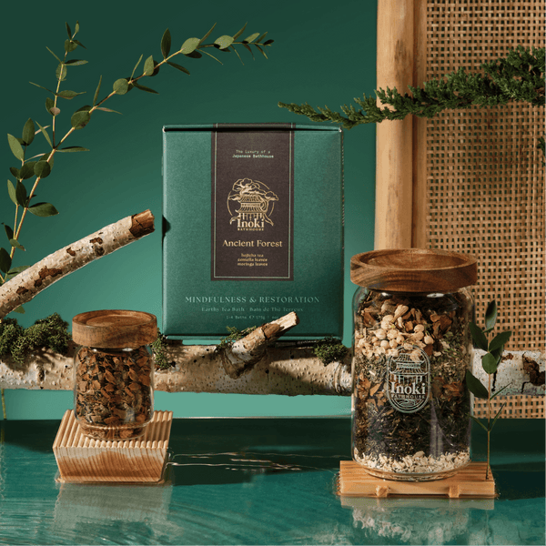 Inoki Bathhouse Ancient Forest mindfulness bath product