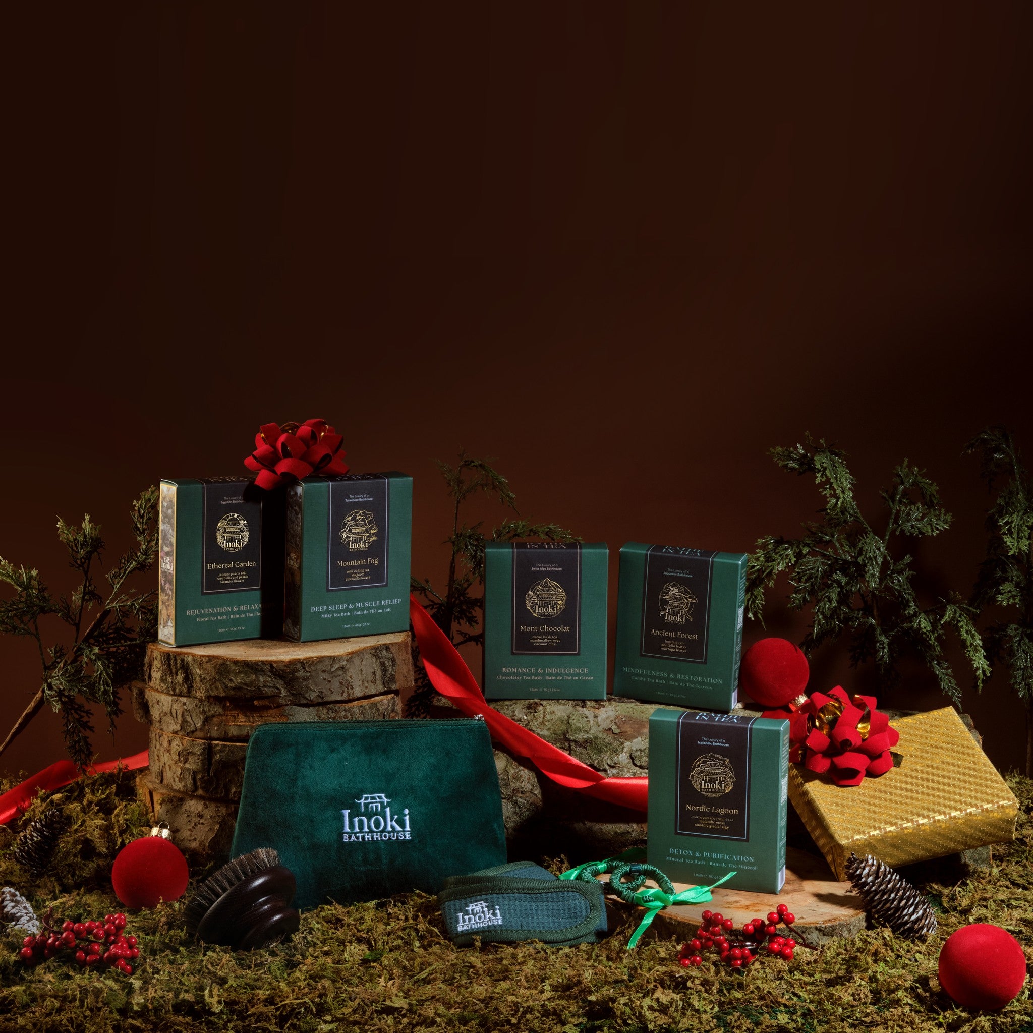 Inoki Bathhouse Holiday Bundle 3 gift set