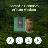 Rooted in centuries of plant wisdom - 100% natural, safe for sensitive skin, no fragrance or dyes