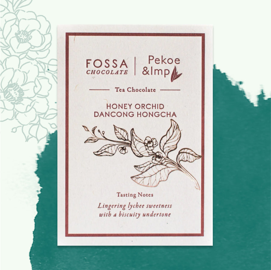 Honey Orchid Hongcha Oolong Chocolate (50g) - Inoki Bathhouse